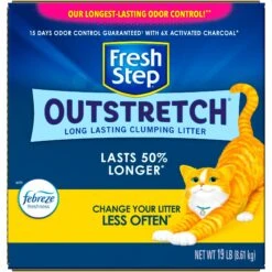 Fresh Step Outstretch Concentrated Febreze Freshness Scented Clumping Clay Cat Litter 18 Fresh Step Outstretch Concentrated Febreze Freshness Scented Clumping Clay Cat Litter -Pet Supplies Store 314020 PT7. AC SS1800 V1694464737