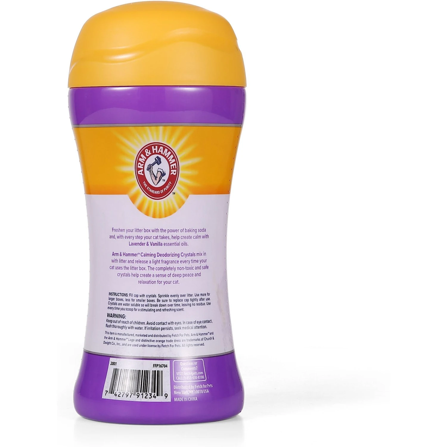 ARM & HAMMER PRODUCTS Calming Lavender & Vanilla Scent Cat Litter Box Deodorizing Crystals 4 ARM & HAMMER PRODUCTS Calming Lavender & Vanilla Scent Cat Litter Box Deodorizing Crystals - Image 2