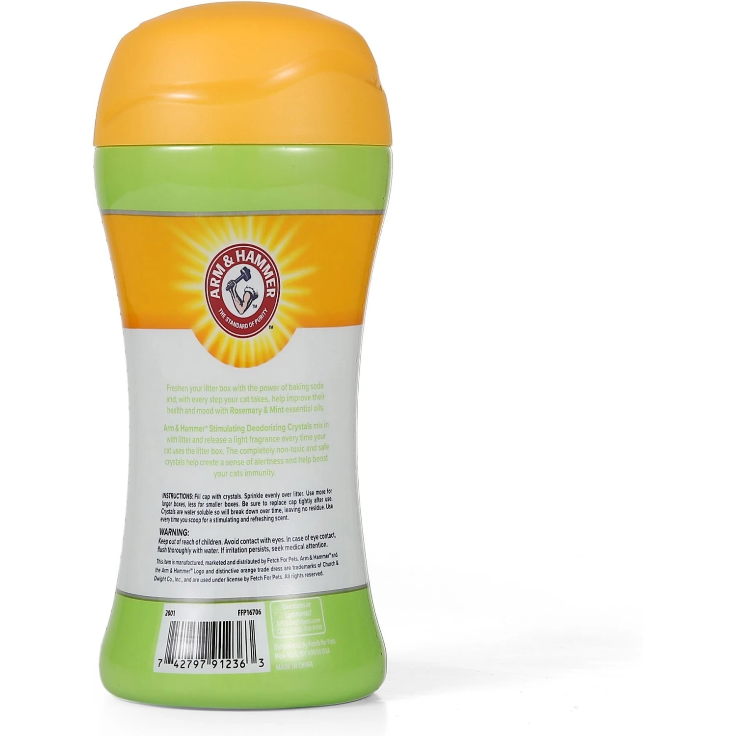 ARM & HAMMER PRODUCTS Stimulating Rosemary & Mint Scent Cat Litter Box Deodorizing Crystals 4 ARM & HAMMER PRODUCTS Stimulating Rosemary & Mint Scent Cat Litter Box Deodorizing Crystals - Image 2