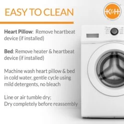 K&H Pet Products Mother’s Heartbeat Heated Bolster Kitten Bed 17 K&H Pet Products Mother’s Heartbeat Heated Bolster Kitten Bed -Pet Supplies Store 316711 PT6. AC SS1800 V1686333127