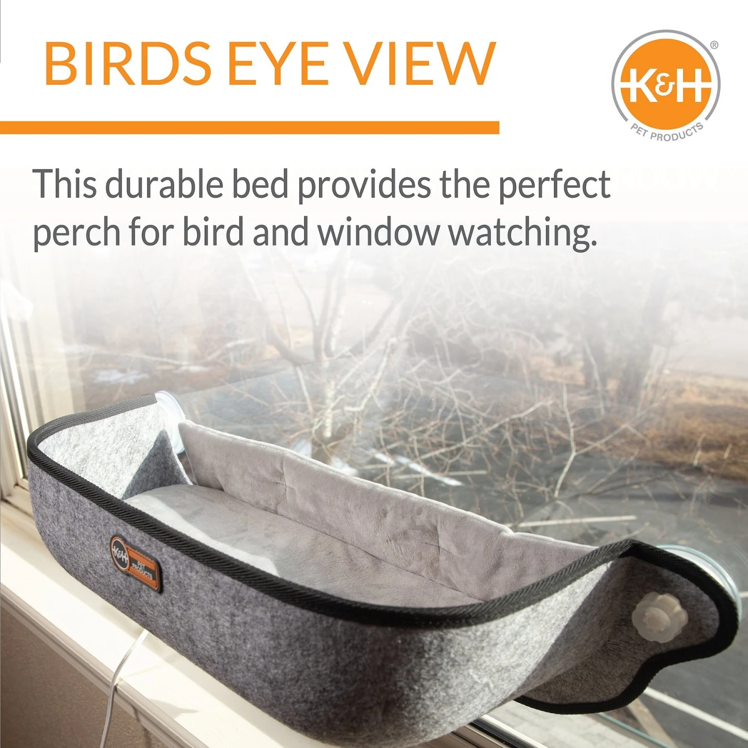 K&H Pet Products EZ Mount Thermo-Kitty Window Cat Bed 5 K&H Pet Products EZ Mount Thermo-Kitty Window Cat Bed - Image 3