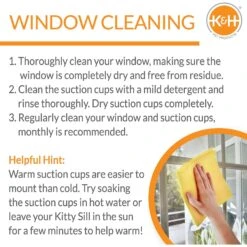 K&H Pet Products EZ Mount Thermo-Kitty Window Cat Bed 16 K&H Pet Products EZ Mount Thermo-Kitty Window Cat Bed -Pet Supplies Store 316730 PT5. AC SS1800 V1630735891