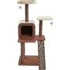 Two By Two The Redwood 53-in Cat Tree & Condo, Beige/Brown -Pet Supplies Store 316946 MAIN. AC SS1800 V1642631520