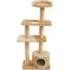 Two By Two The Cottonwood 51-in Cat Tree & Condo, Beige 2 Two By Two The Cottonwood 51-in Cat Tree & Condo, Beige -Pet Supplies Store 316954 MAIN. AC SS1800 V1642631491