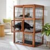 Frisco Collapsible Wood & Wire Cat Cage Playpen, 3 Level -Pet Supplies Store 323215 MAIN. AC SS1800 V1645473422