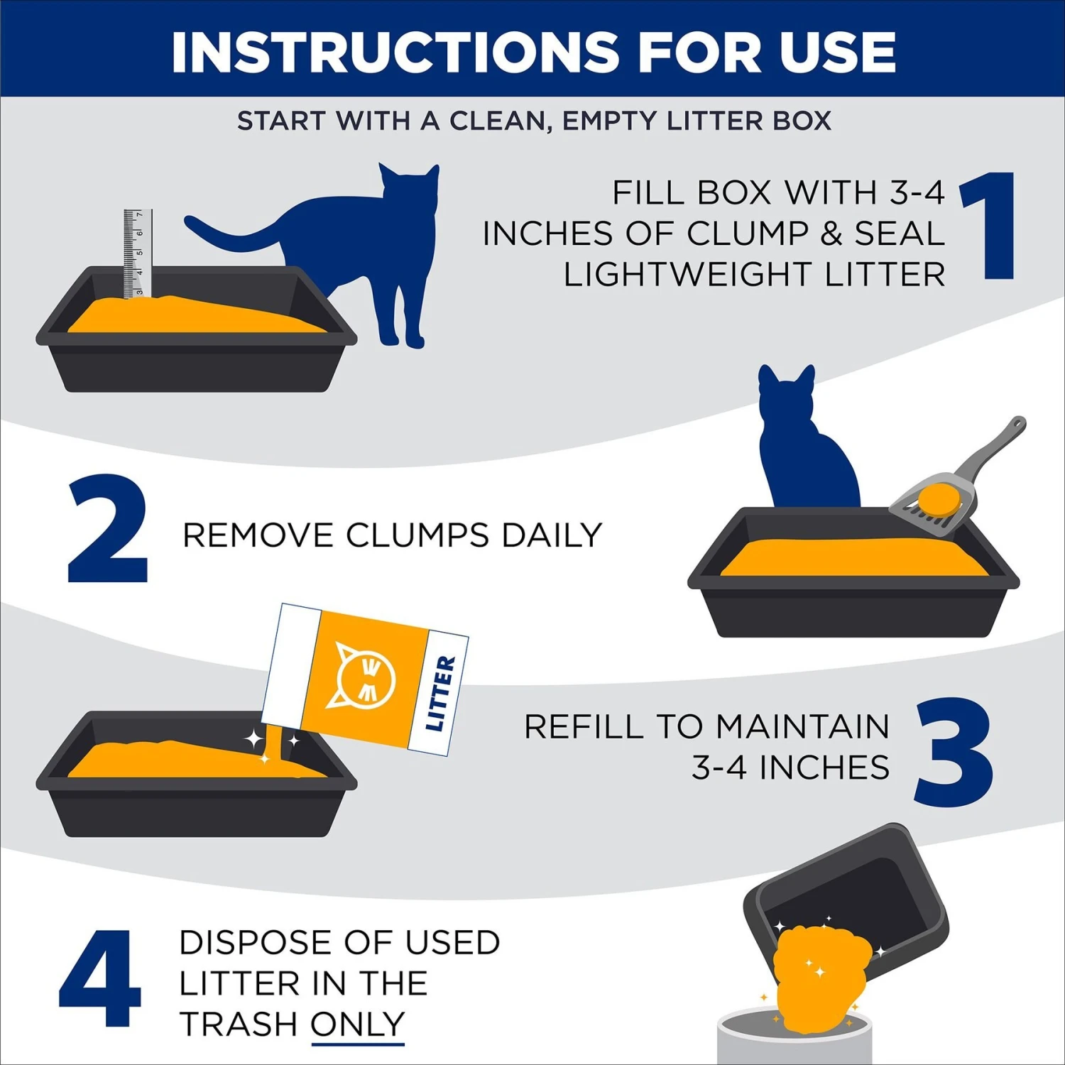 Arm & Hammer Litter Clump & Seal Lightweight Scented Clumping Cat Litter 8 Arm & Hammer Litter Clump & Seal Lightweight Scented Clumping Cat Litter - Image 6