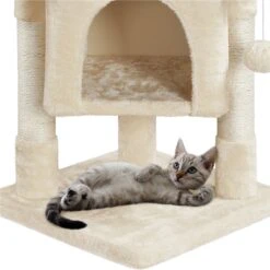 Yaheetech 2-Level 23.5-in Plush Cat Tree & Condo 17 Yaheetech 2-Level 23.5-in Plush Cat Tree & Condo -Pet Supplies Store 325666 PT6. AC SS1800 V1631148075