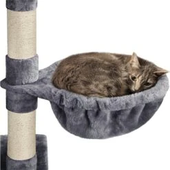 Yaheetech 46.5-in Plush Cat Tree -Pet Supplies Store 325697 PT5. AC SS1800 V1631153174