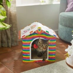 Frisco Pride Love Wins Cardboard Cat House 7 Frisco Pride Love Wins Cardboard Cat House -Pet Supplies Store 331675 PT3. AC SS1800 V1647356081