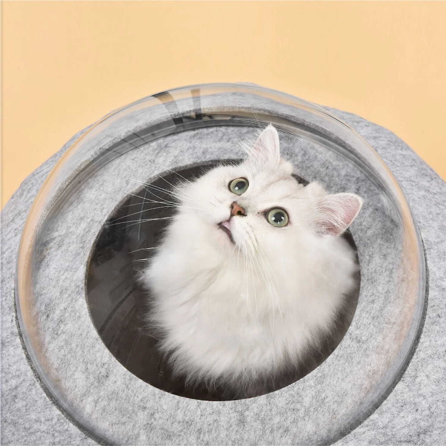 Michu Space Capsule Cat Bed, Small 4 Michu Space Capsule Cat Bed, Small - Image 2