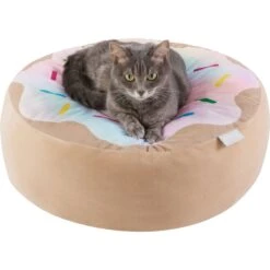 Frisco Cat Donut Bed -Pet Supplies Store 333854 PT2. AC SS1800 V1658718003