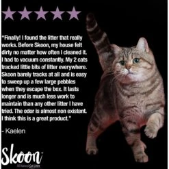 Skoon All Natural Lavender Scented Non-Clumping Cat Litter, 8-lb Bag -Pet Supplies Store 333933 PT6. AC SS1800 V1633464631
