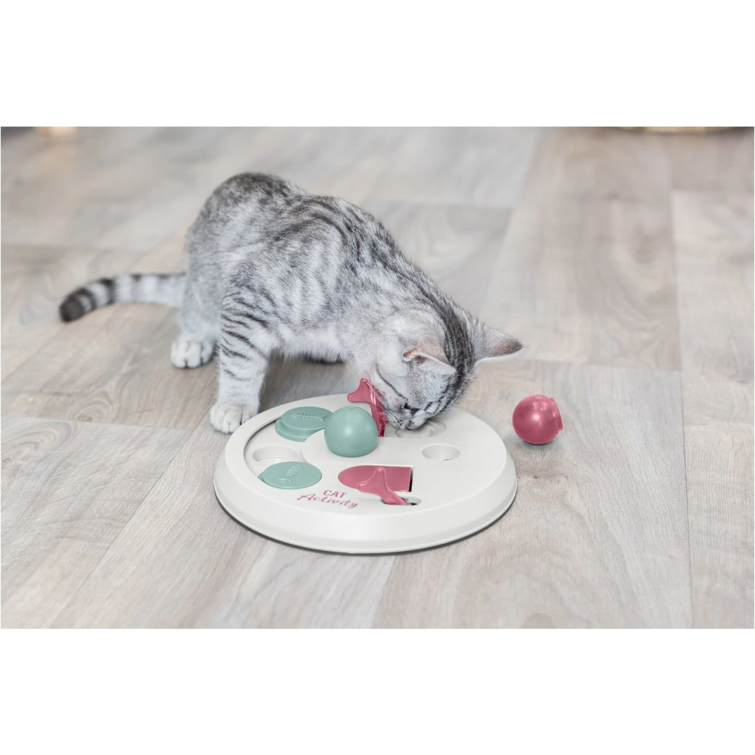 TRIXIE Cat Activity Flip Board Cat Toy 4 TRIXIE Cat Activity Flip Board Cat Toy - Image 2