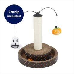 Frisco Halloween Pumpkin And Ghost Interactive Scratcher Cat Toy With Catnip 9 Frisco Halloween Pumpkin And Ghost Interactive Scratcher Cat Toy With Catnip -Pet Supplies Store 344074 PT2. AC SS1800 V1657657033