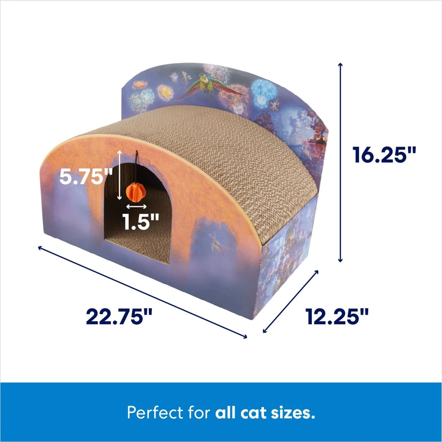 Pixar Coco Marigold Bridge Scratcher Cat Toy 4 Pixar Coco Marigold Bridge Scratcher Cat Toy - Image 2