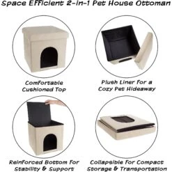 Pet Adobe Ottoman Dog & Cat House -Pet Supplies Store 345041 PT2. AC SS1800 V1637285622