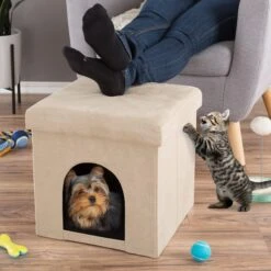 Pet Adobe Ottoman Dog & Cat House -Pet Supplies Store 345041 PT3. AC SS1800 V1637285352