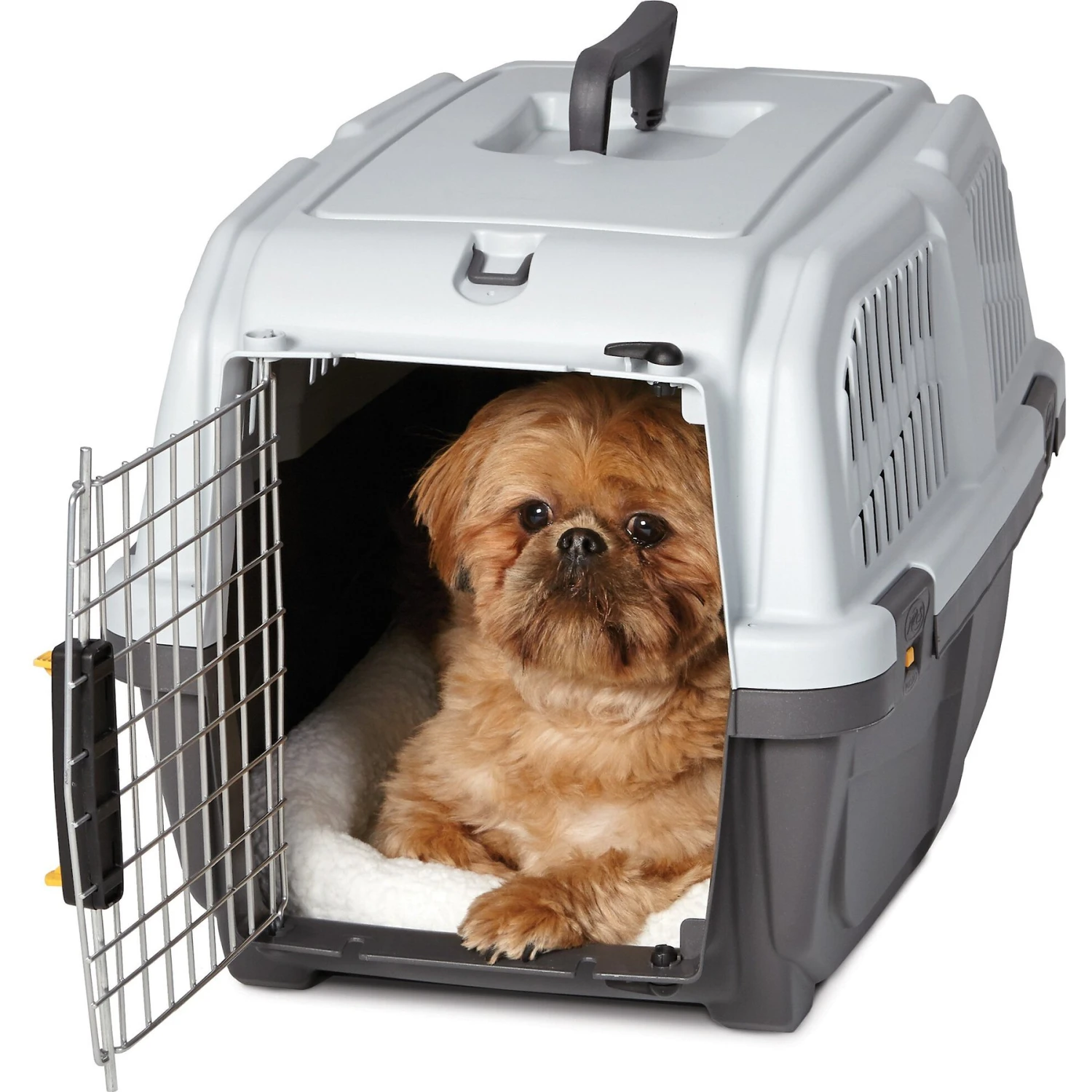 MidWest Homes For Pet Cat & Dog Carrier Bed, White 5 MidWest Homes For Pet Cat & Dog Carrier Bed, White - Image 3