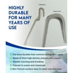 Shirley K's Senior Cat Litter Box, X-Large -Pet Supplies Store 347408 PT6. AC SS1800 V1679682947