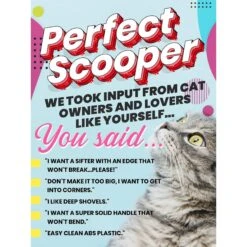 IPrimio Deep Shovel Cat Litter Scooper, X-Large -Pet Supplies Store 352822 PT5. AC SS1800 V1642529507