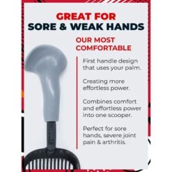 IPrimio Non Stick Coated Aluminum, Cat Scooper, X-Large, Black 10 IPrimio Non Stick Coated Aluminum, Cat Scooper, X-Large, Black -Pet Supplies Store 352824 PT2. AC SS1800 V1642530407