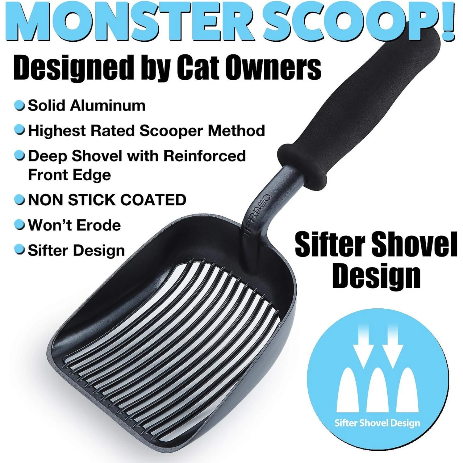 IPrimio Monster Litter Cat Scooper 4 IPrimio Monster Litter Cat Scooper - Image 2