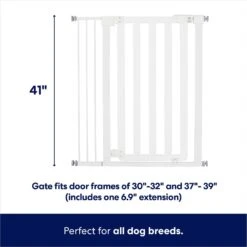 Frisco Wood & Metal Extra Tall Auto-close Dog Gate 9 Frisco Wood & Metal Extra Tall Auto-close Dog Gate -Pet Supplies Store 353470 PT1. AC SS1800 V1659624697