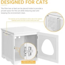 Yaheetech Washroom Bench Enclosed Cat House Cat Litter Box 15 Yaheetech Washroom Bench Enclosed Cat House Cat Litter Box -Pet Supplies Store 353531 PT4. AC SS1800 V1688149076