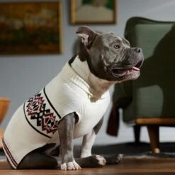Frisco Geometric Pattern Dog & Cat Sweater 16 Frisco Geometric Pattern Dog & Cat Sweater -Pet Supplies Store 353642 PT7. AC SS1800 V1660749718