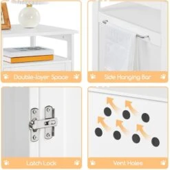 Yaheetech End Table Cat Litter Box Enclosure With Wooden Structure Open Shelf 13 Yaheetech End Table Cat Litter Box Enclosure With Wooden Structure Open Shelf -Pet Supplies Store 354090 PT3. AC SS1800 V1697757372