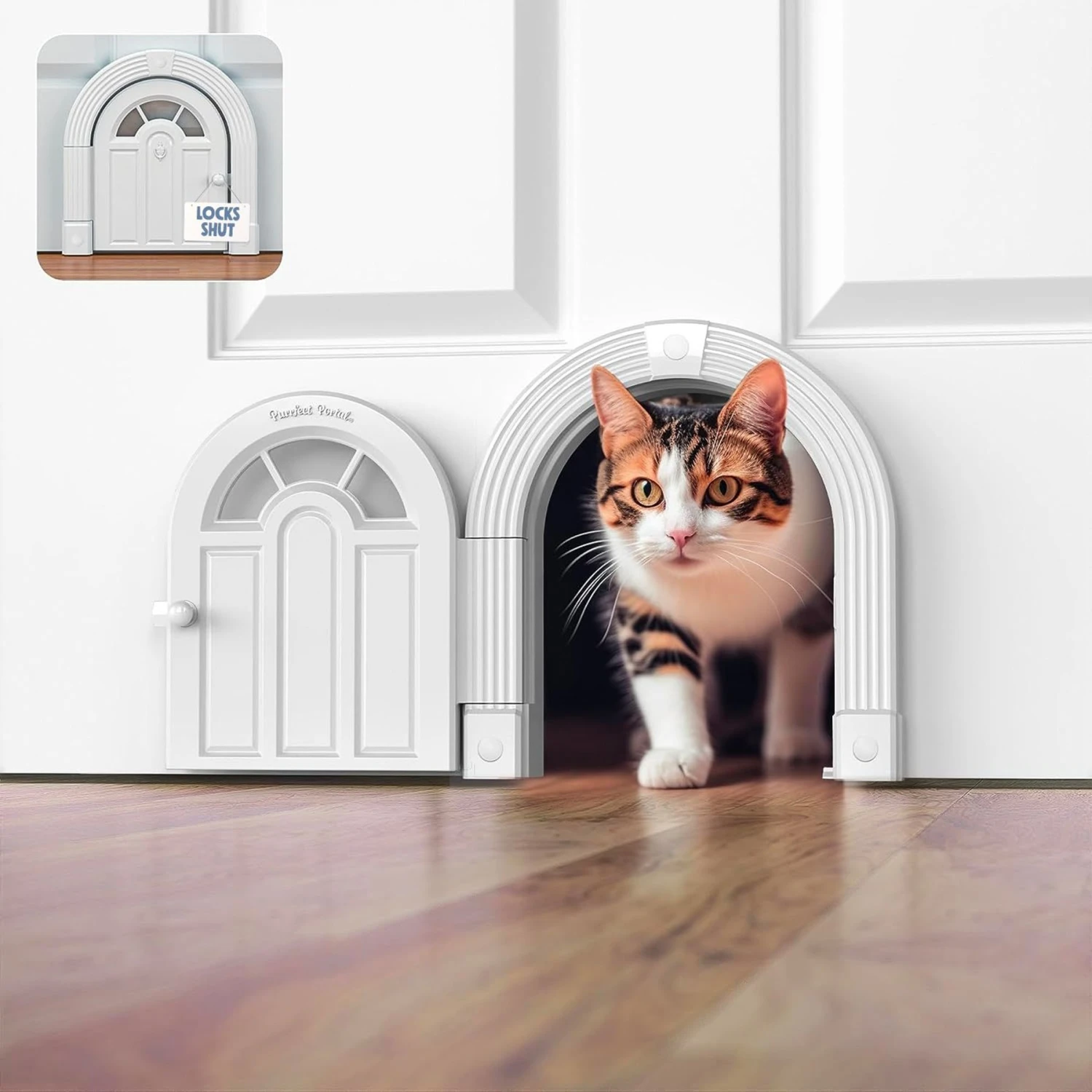 Purrfect Portal Meow Manor Interior Cat Door 3 Purrfect Portal Meow Manor Interior Cat Door