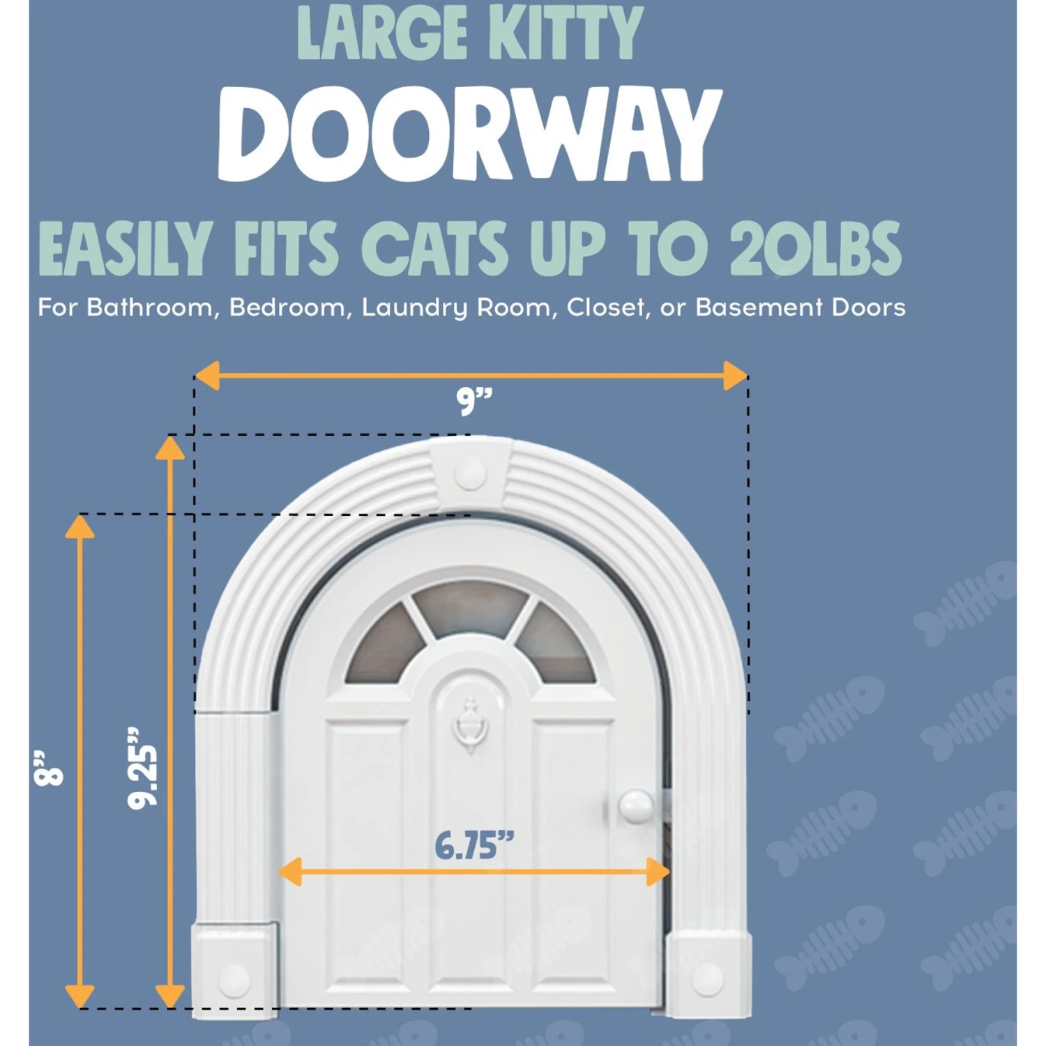 Purrfect Portal Meow Manor Interior Cat Door 8 Purrfect Portal Meow Manor Interior Cat Door - Image 6