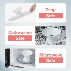 Necoichi Tilted Stress Free Raised Cat Food Bowl 14 Necoichi Tilted Stress Free Raised Cat Food Bowl -Pet Supplies Store 357117 PT4. AC SS1800 V1700515635