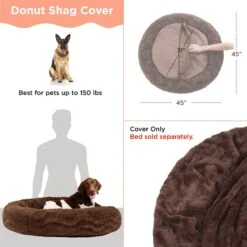 Best Friends By Sheri The Original Calming Donut Cat & Dog Bed Replacement Cover 9 Best Friends By Sheri The Original Calming Donut Cat & Dog Bed Replacement Cover -Pet Supplies Store 361025 PT2. AC SS1800 V1641944264