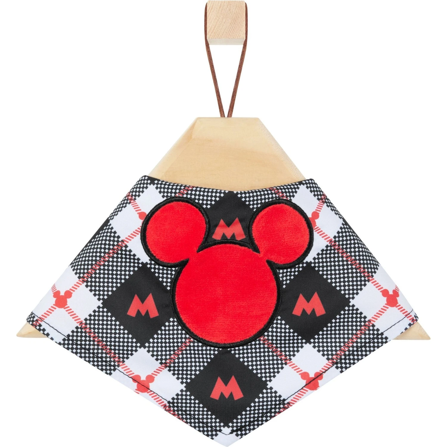 Disney Mickey Mouse Plaid Dog & Cat Bandana 6 Disney Mickey Mouse Plaid Dog & Cat Bandana - Image 4