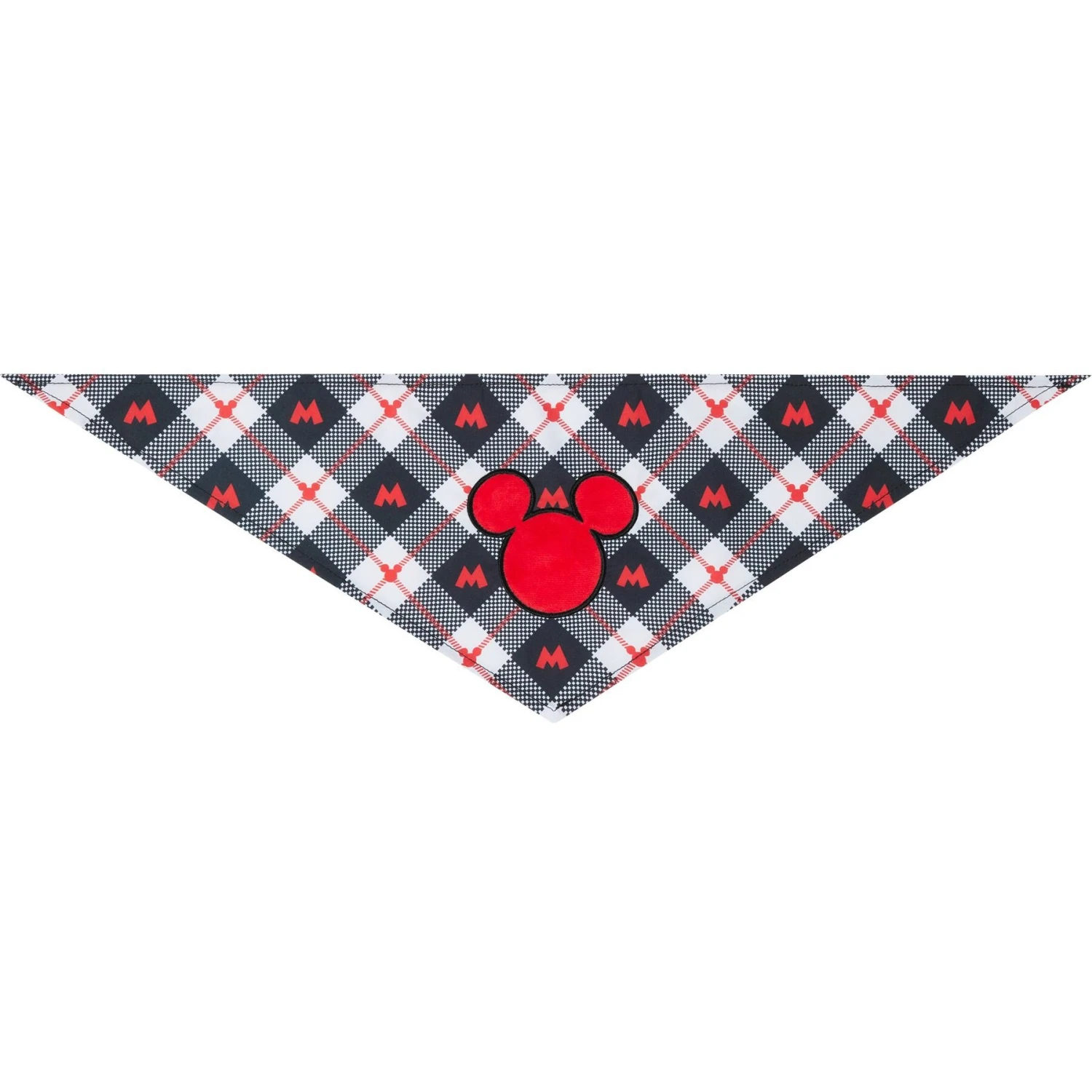 Disney Mickey Mouse Plaid Dog & Cat Bandana 7 Disney Mickey Mouse Plaid Dog & Cat Bandana - Image 5