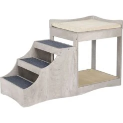 Unipaws Decorative Bunk Cat Bed With Ladder, Weathered Grey 12 Unipaws Decorative Bunk Cat Bed With Ladder, Weathered Grey -Pet Supplies Store 361894 PT3. AC SS1800 V1675693831
