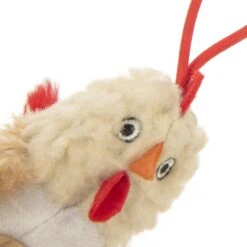 Petlinks Flying Chicken Electronic Sound Launcher Cat Toy, Natural, Medium -Pet Supplies Store 362902 PT2. AC SS1800 V1642648335