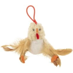 Petlinks Flying Chicken Electronic Sound Launcher Cat Toy, Natural, Medium -Pet Supplies Store 362902 PT5. AC SS1800 V1642641139