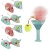 SmartyKat Tropical Time Catnip Cat Toy Variety Pack, Skitter Mice & Catnip Martini, Pink, Small, 9 Count 2 SmartyKat Tropical Time Catnip Cat Toy Variety Pack, Skitter Mice & Catnip Martini, Pink, Small, 9 Count -Pet Supplies Store 362936 MAIN. AC SS1800 V1694027438