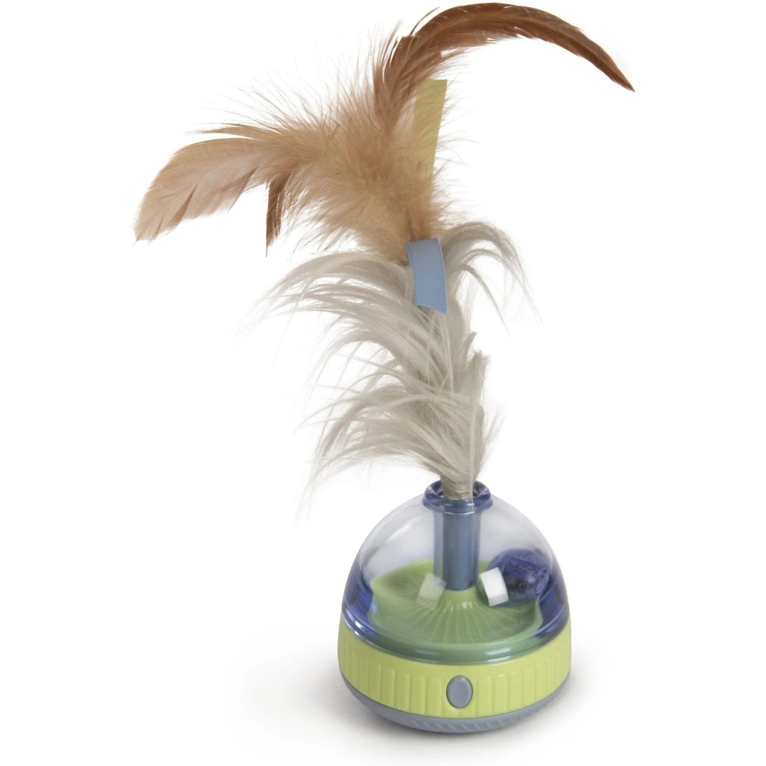 SmartyKat Silly Spinner Electronic Motion & Light Cat Toy, Blue, Large 4 SmartyKat Silly Spinner Electronic Motion & Light Cat Toy, Blue, Large - Image 2