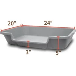 KittyGoHere Cat Litter Pan -Pet Supplies Store 363930 PT2. AC SS1800 V1643252239