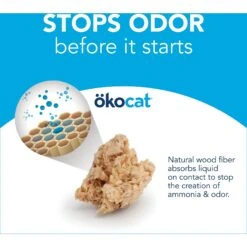 Okocat Original Premium Wood Clumping Cat Litter -Pet Supplies Store 364521 PT3. AC SS1800 V1657657337