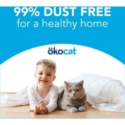 Okocat Original Premium Wood Clumping Cat Litter -Pet Supplies Store 364521 PT5. AC SS1800 V1657657337