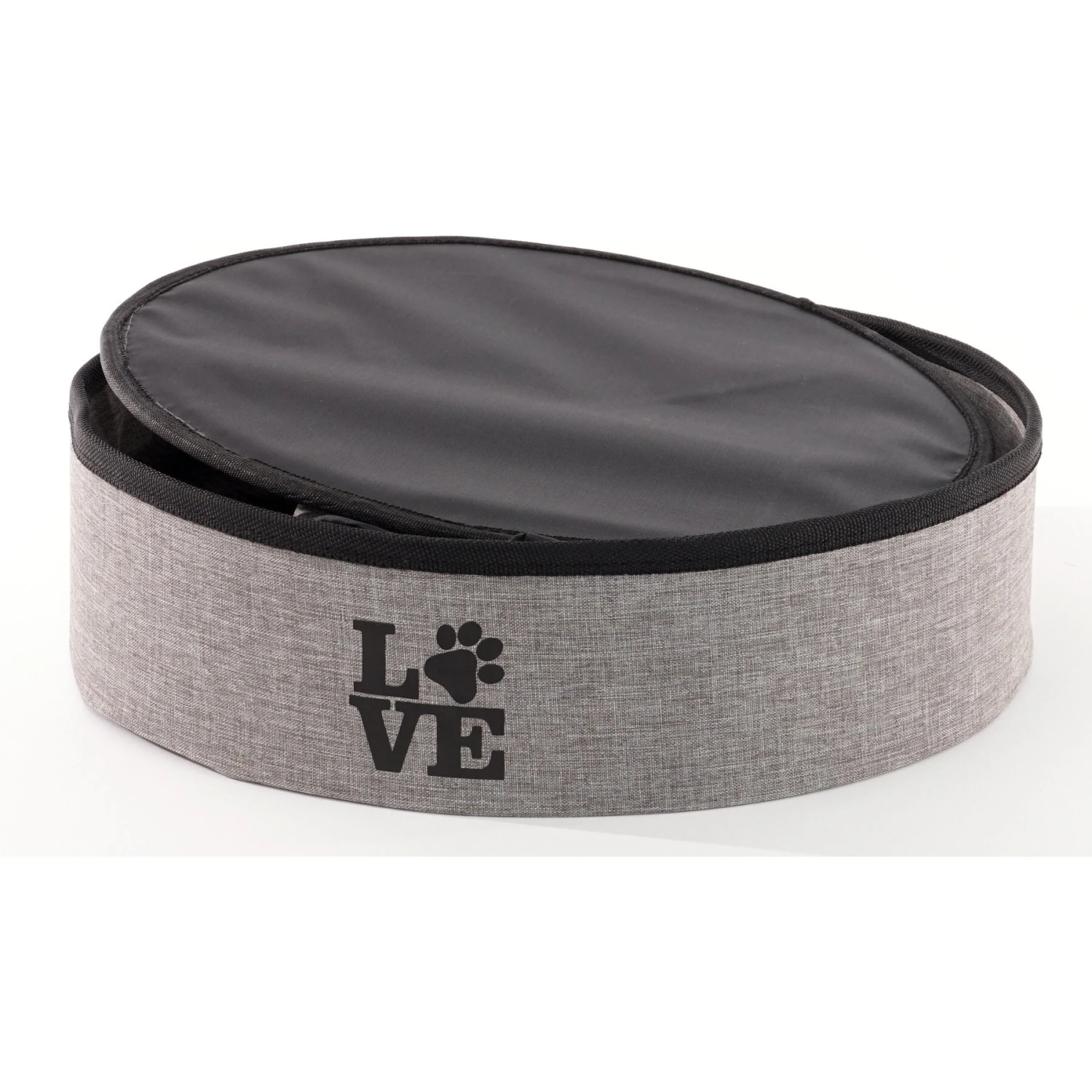 Precious Tails Home Base Circular 2-Tier Collapsible Cat Cave 7 Precious Tails Home Base Circular 2-Tier Collapsible Cat Cave - Image 5