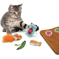 KONG Pull-A-Partz Sushi Catnip Cat Toys, 5 Count 11 KONG Pull-A-Partz Sushi Catnip Cat Toys, 5 Count -Pet Supplies Store 370841 PT3. AC SS1800 V1647474718