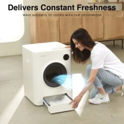 INSTACHEW PURRCLEAN Smart WiFi Enabled Covered Automatic Self-Cleaning Cat Litter Box, White 13 INSTACHEW PURRCLEAN Smart WiFi Enabled Covered Automatic Self-Cleaning Cat Litter Box, White -Pet Supplies Store 371228 PT2. AC SS1800 V1660515294