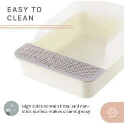 Sam's Pets Helix Cat Litter Box, White 17 Sam's Pets Helix Cat Litter Box, White -Pet Supplies Store 373533 PT6. AC SS1800 V1647637319