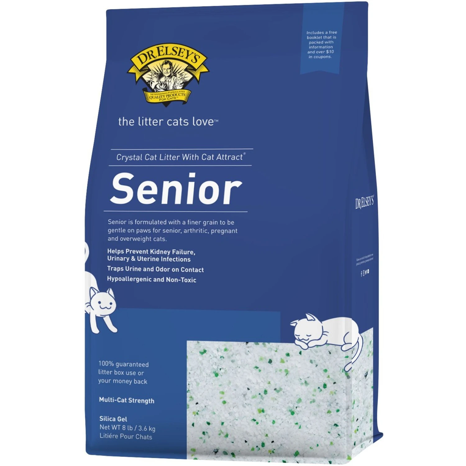 Dr. Elsey's Senior Crystal Cat Litter 4 Dr. Elsey's Senior Crystal Cat Litter - Image 2