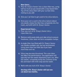 Dr. Elsey's Senior Crystal Cat Litter 15 Dr. Elsey's Senior Crystal Cat Litter -Pet Supplies Store 47189 PT6. AC SS1800 V1701368835